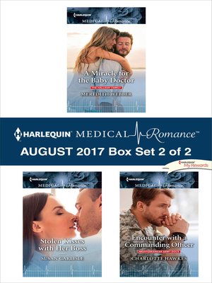 Harlequin Medical Romance August 2017--Box Set 2 of 2 - ebook